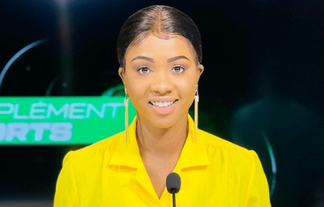 La ravissante journaliste Fatima Sylla de la 2s tv