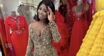 La pétillante Dieyna Baldé dans une sublime robe (Photos)