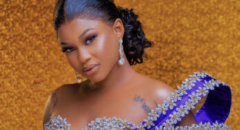 La radieuse actrice Marichou Diop dans une très belle robe de soirée (Photos)