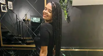 L’actrice Jessica Loraine alias Marly de la série « Moeurs »