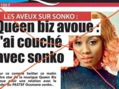 Queen Biz : «Je ne suis ni de près ni de loin liée à cette publication»; elle dépose une plainte Queen biz porte plainte