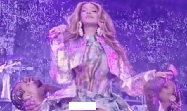 Beyoncé video scandale concert