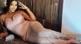 La ravissante actrice Racky Aidara alias Cathy de la serie “coeurs brisés” dans une magnifique robe