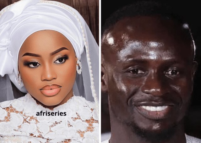 Sadio mané avec sa femme - mariage