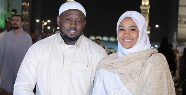 L'actrice Aicha Rassoul et son mari Aziz Ndiaye