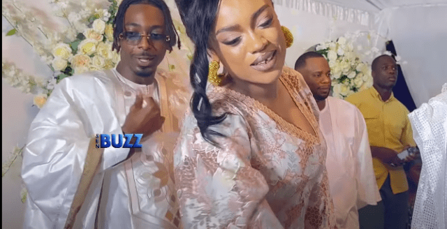 Binta la femme de Bouba Ndour au mariage de Zeyna