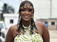 Halima Gadji de la série “Bété Bété” éblouissante dans une sublime combinaison élégante (Photos)