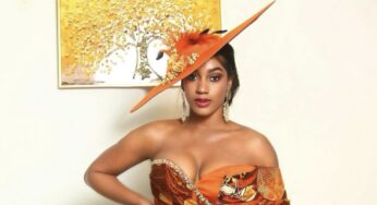 Julia Samantha éblouit dans une magnifique robe wax (Photos)