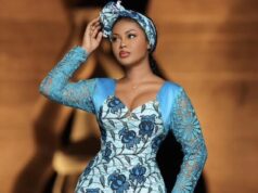 Marie Paule Adje éblouissante en wax lors de son séjour au Togo (Photos)